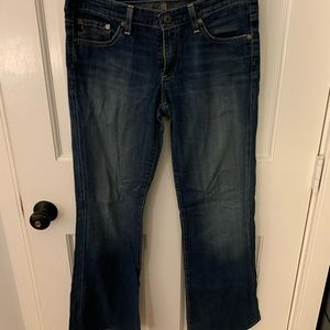 AG The Club Cropped Flare Jeans